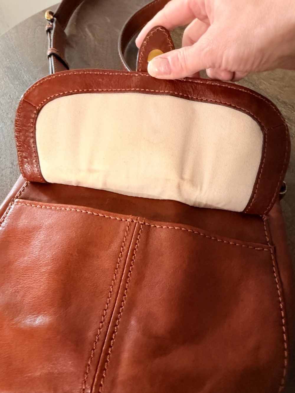 Frye Ilana Harness Small Saddle Bag - Picture 4 of 6
